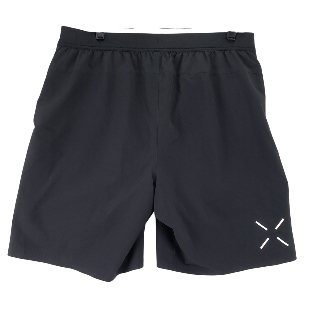 Ten Thousand Training Shorts Mens XL Black Lined Athletic Workout Performance